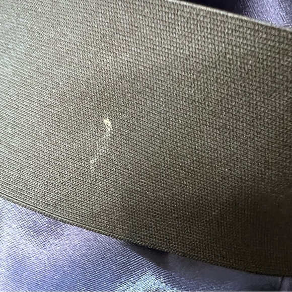 Lanvin Blue Silk Blend Scoop Neck Sheath Dress Timeless Quiet Luxury Classic - Picture 8 of 12